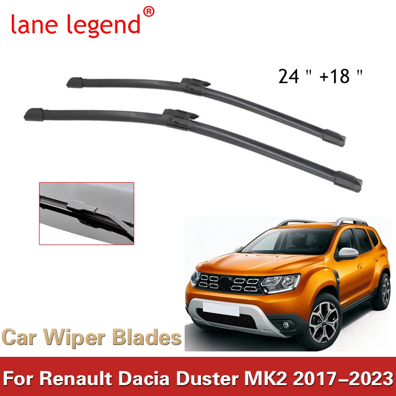 CarWiperLHDFrontWiperBladesForRenaultDaciaDusterMK220172023