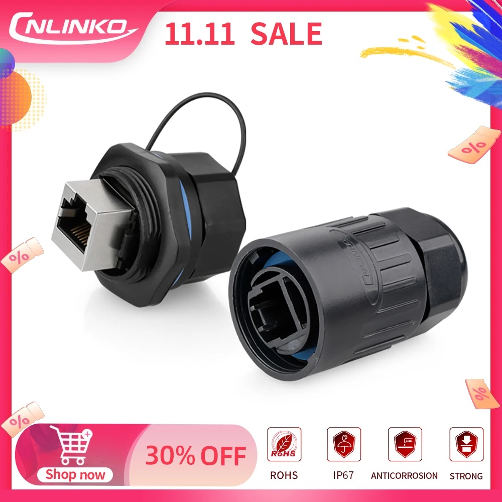 CNLINKO-Industry-Waterproof-IP67-Ethernet-Connector-1-4-Bayonet ...