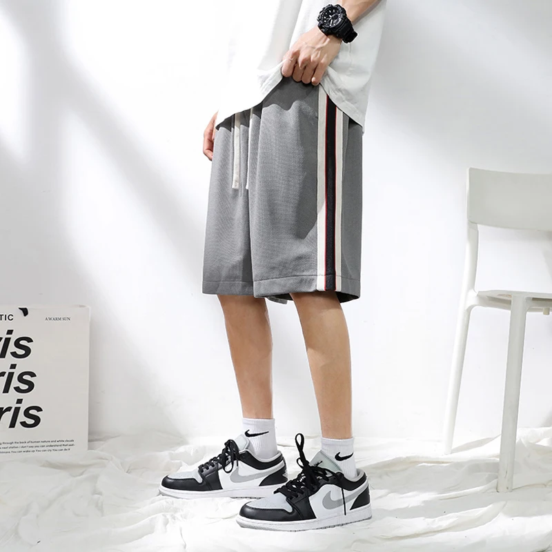 Shorts Mens Summer Sports Harajuku Basketball Shorts Pants Gym Clothing Men Casual Pants Joggers Men Patchwork Sport Baggy Pants