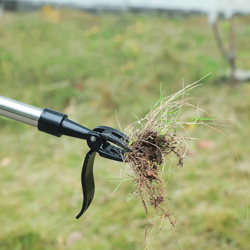 

Инструмент для удаления сорняков, портативный садовый Съемник с ножной педалью и длинной ручкой, экстрактор корня сорняков