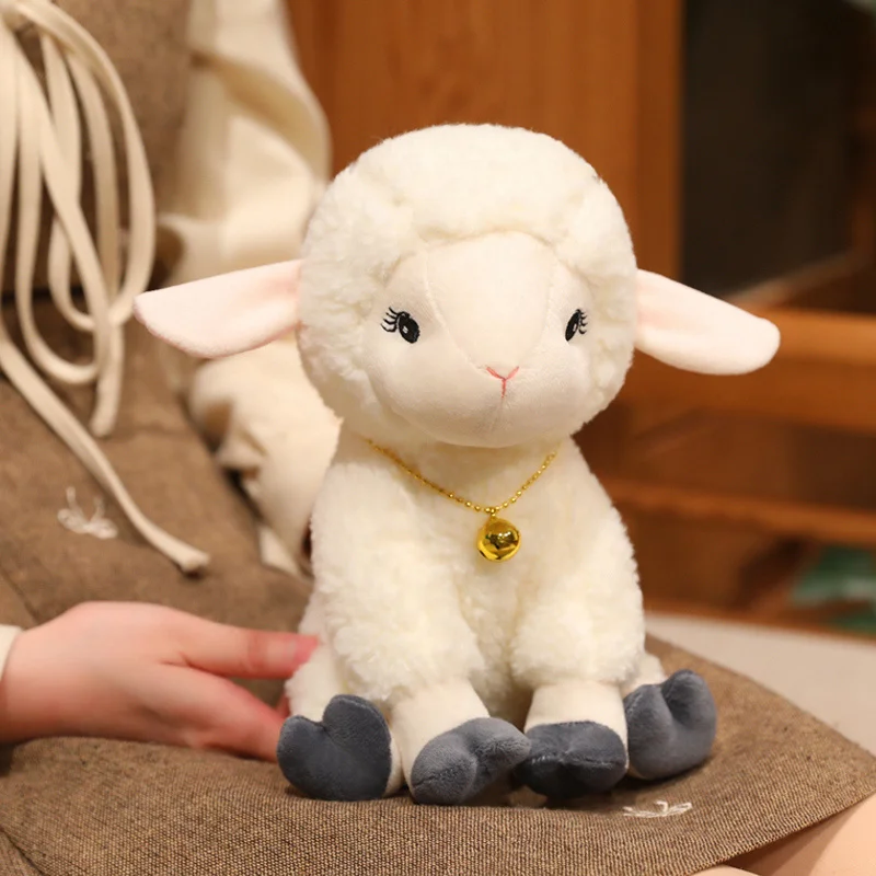Niedliches Schaf Kuscheltier Plüschtier Für Zuhause Geschenk_voghion.com