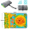 Durable Dog Snuffle Mat Puppy Sniffing Puzzle Toys Interactive Nonslip Pet Feeding Mat Portable Squeaky Slow Feeder For All Dogs 5