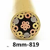 8mm Mosaic Pin Rivets for Knife Handle Screw Decorate 21 Kinds Design Exquisite Style Length 9cm 5