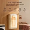 Home Dryer 1-4H Timer Bathroom No Rinse Wall Mounted Baby Room Folding Air Dryer 3D Hot Air Mini Dryer Machine 4