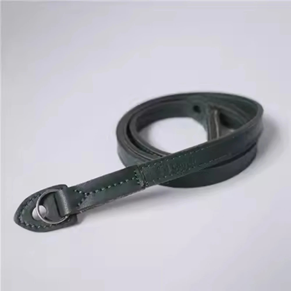 레트로 가죽 크로스 바디 숄더 스트랩 카메라 스트랩 125cm 홀 타입 스트랩 후지 라이카 미러리스 카메라와 호환 가능