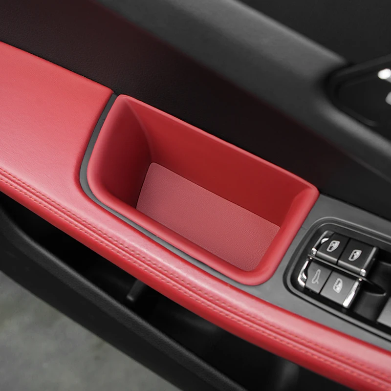 Beige Glove Box Handle For Porsche Macan, Panamera, Carrera, Cayman, Boxster, 911, 718 – No Lock Cylinder 3 thumbnail image