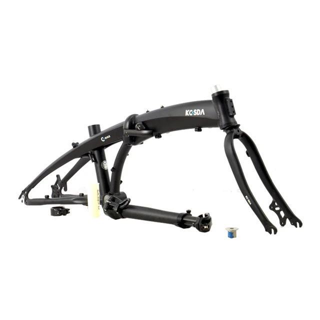 Bicycle Frame 20 Inch Folding Bike Framework For 406 451 Rims Aluminium