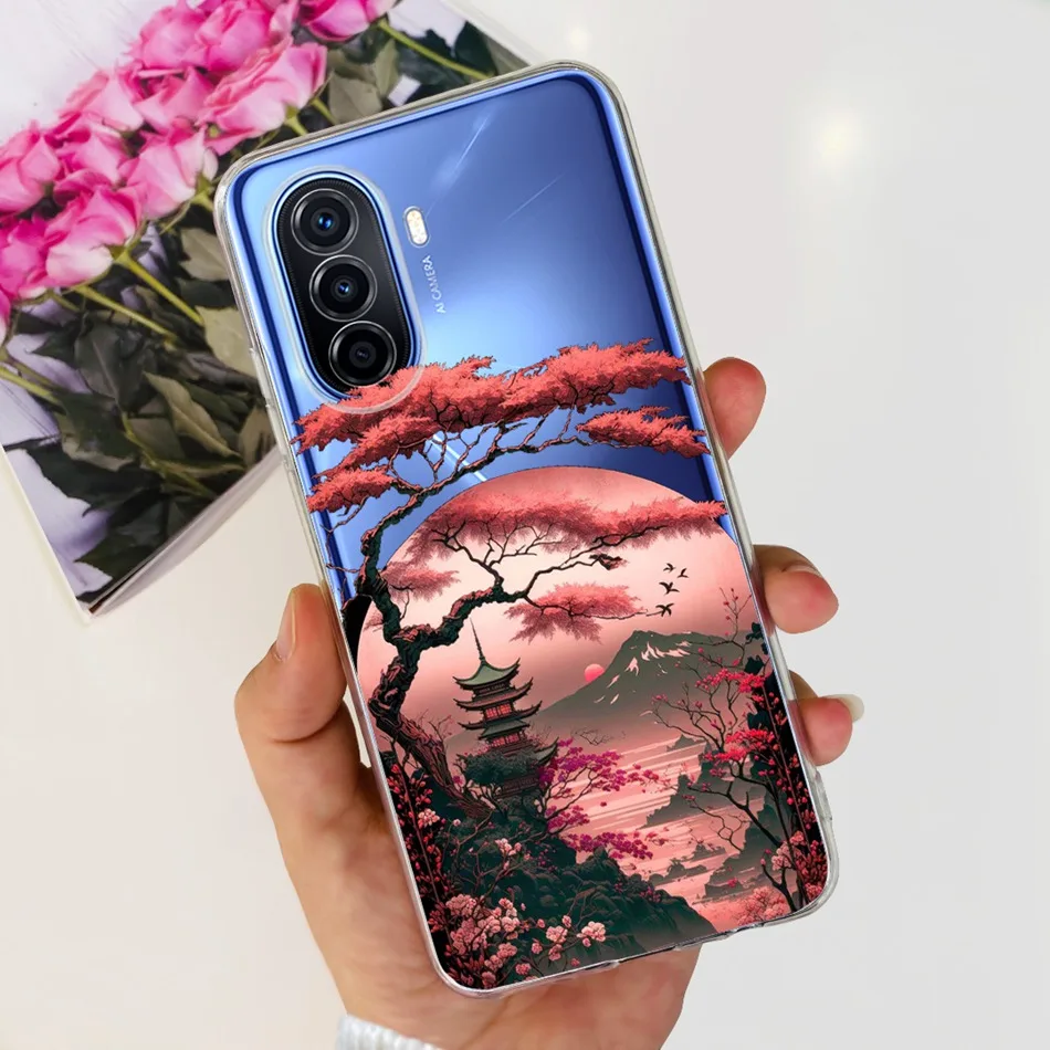 Fashion Pattern Soft Silicone TPU Phone Case