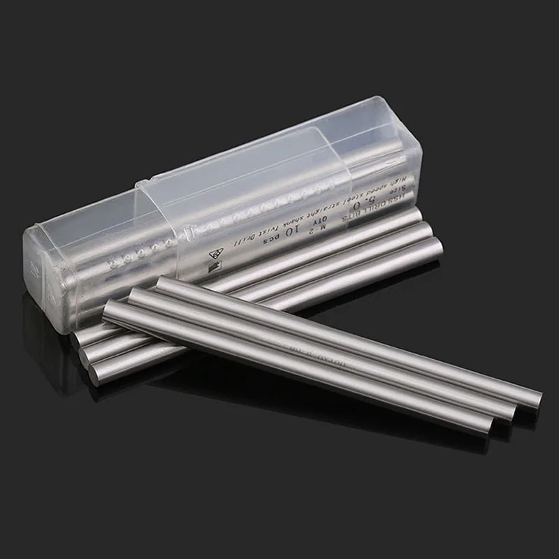 

1 PCS M3.0 - M3.9*100mm Metric Super Hard Straight Handle High Speed Steel Precision Round Turning Tool Round Bar Punch Needle
