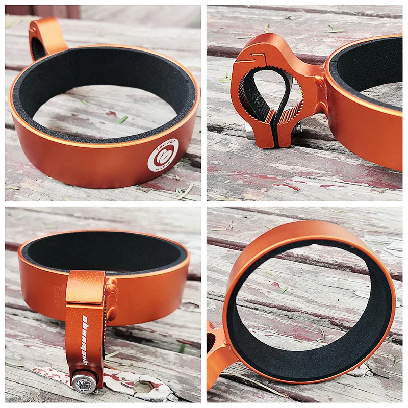 Bicycle Water Bottle Cage Bicycle Bottle Holder Water Bottle Holder PCycling Bicycle Coffee Cup Holder/Milk Tea Cup Holder/Aluminum Water Bottle Holder/Beer Holder with Matte Finish
