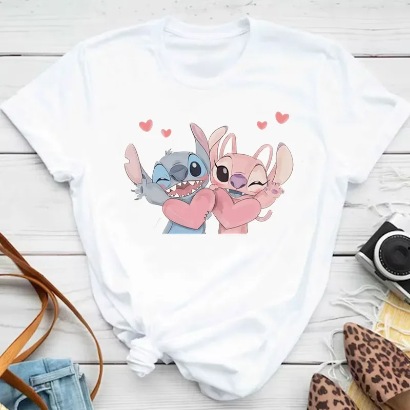 thumbnail image 1 of Camiseta informal de manga corta de verano, camiseta de algodón de tendencia dulce con puntadas superiores, ropa para niños, camisetas gráficas de moda para niños y niñas, 1 of 5