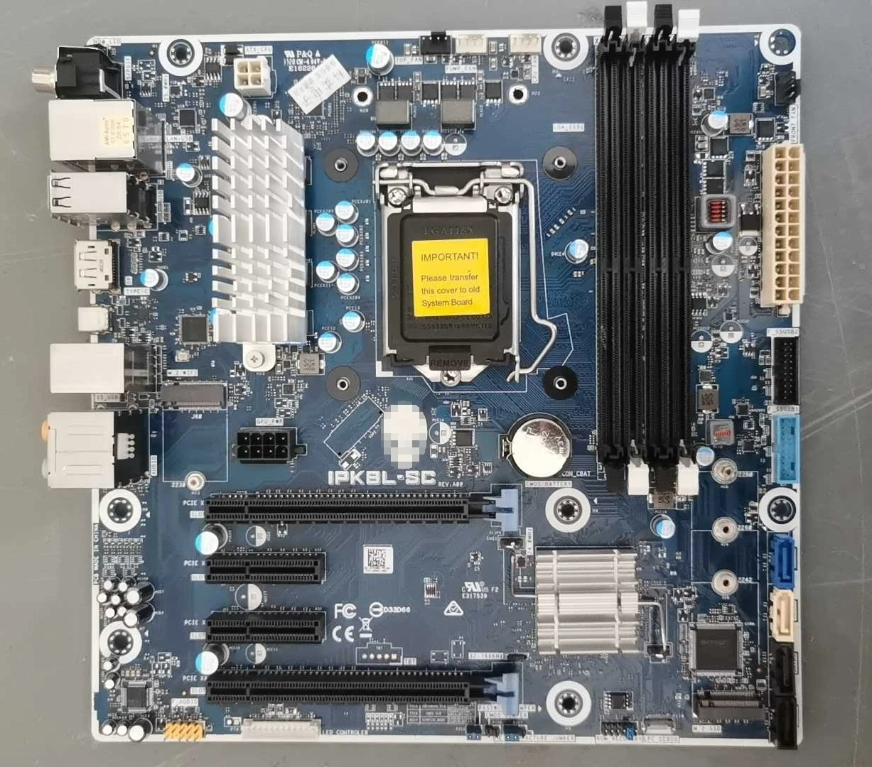 Ipkbl-Sc R6 Z270 Per Scheda Madre Pc Desktop Dell Aurora 7 Hv66 1151