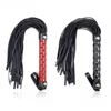 1pc Horse Whip Non-Slip Leather Horse Whip Equestrian Cycling Equipment Handle Equestrian Whips Training Riding For Horse 2