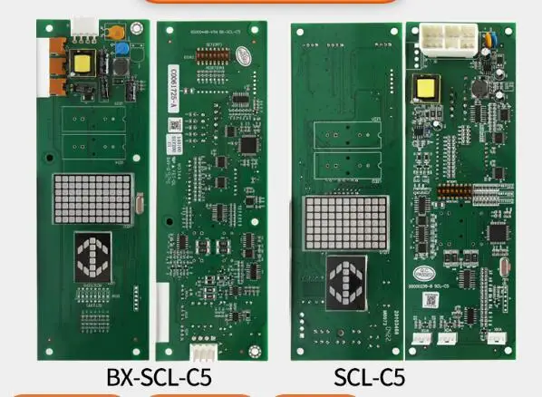 

Original Elevator Outbound Call Display Board BX-SCL-C5 Thin 65000448-V11 Floor Instructions Applicable toHitachi Accessories