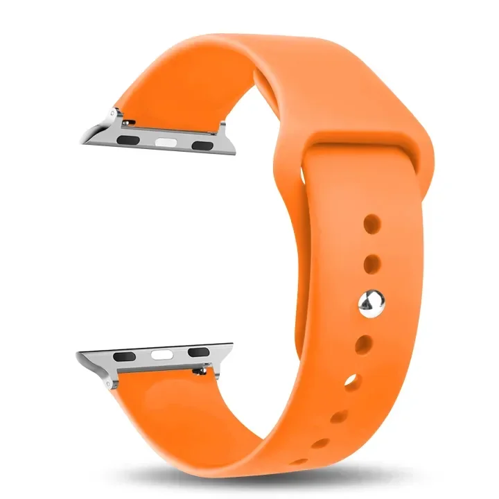 Premium Silicone Strap for Apple Watch - Sleek and Durable Bracelet Replacement