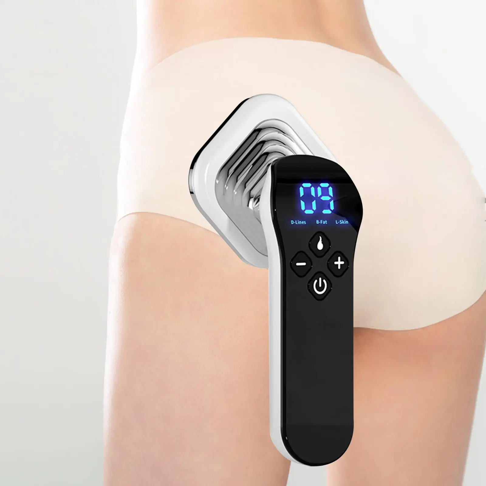 

Body Massage Machine Women LCD Display 3 Modes Body Sculpting Machine Electric Massager Device for Waist Belly Leg Arm Lady