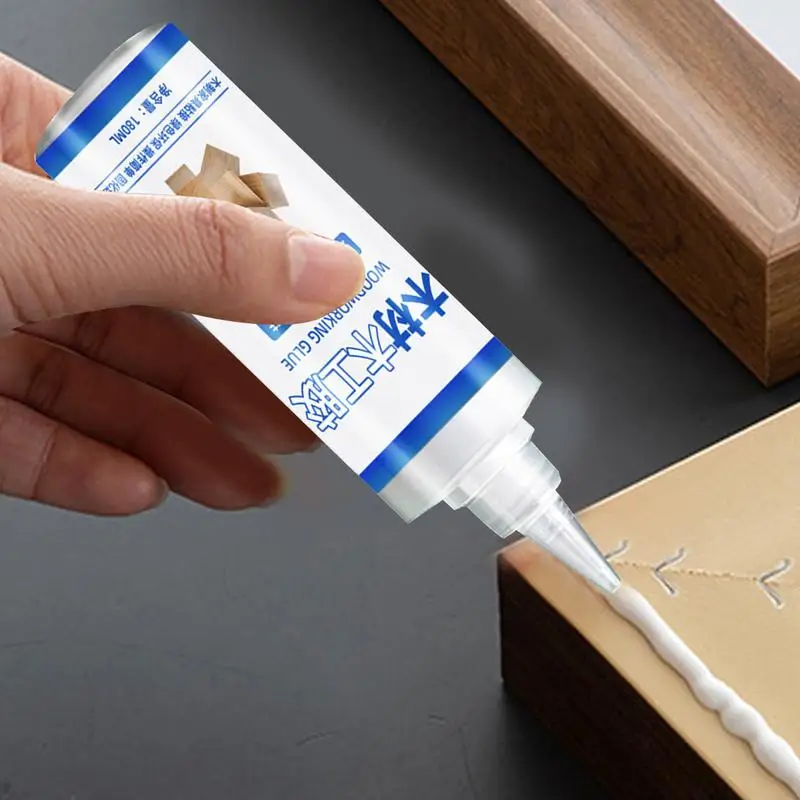 Repair Glue Glue For Wood Furniture Repair 180ml Transparent Eco-Friendly Carpenter Glue Professional Safe Multi-Functional Woodworking