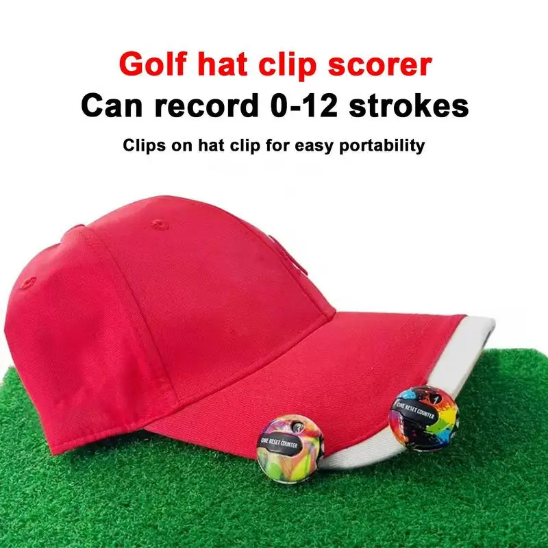 

Мини-счетчик для гольфа с зажимом для шляпы аксессуары для гольфа наручные часы головные уборы перчатки
