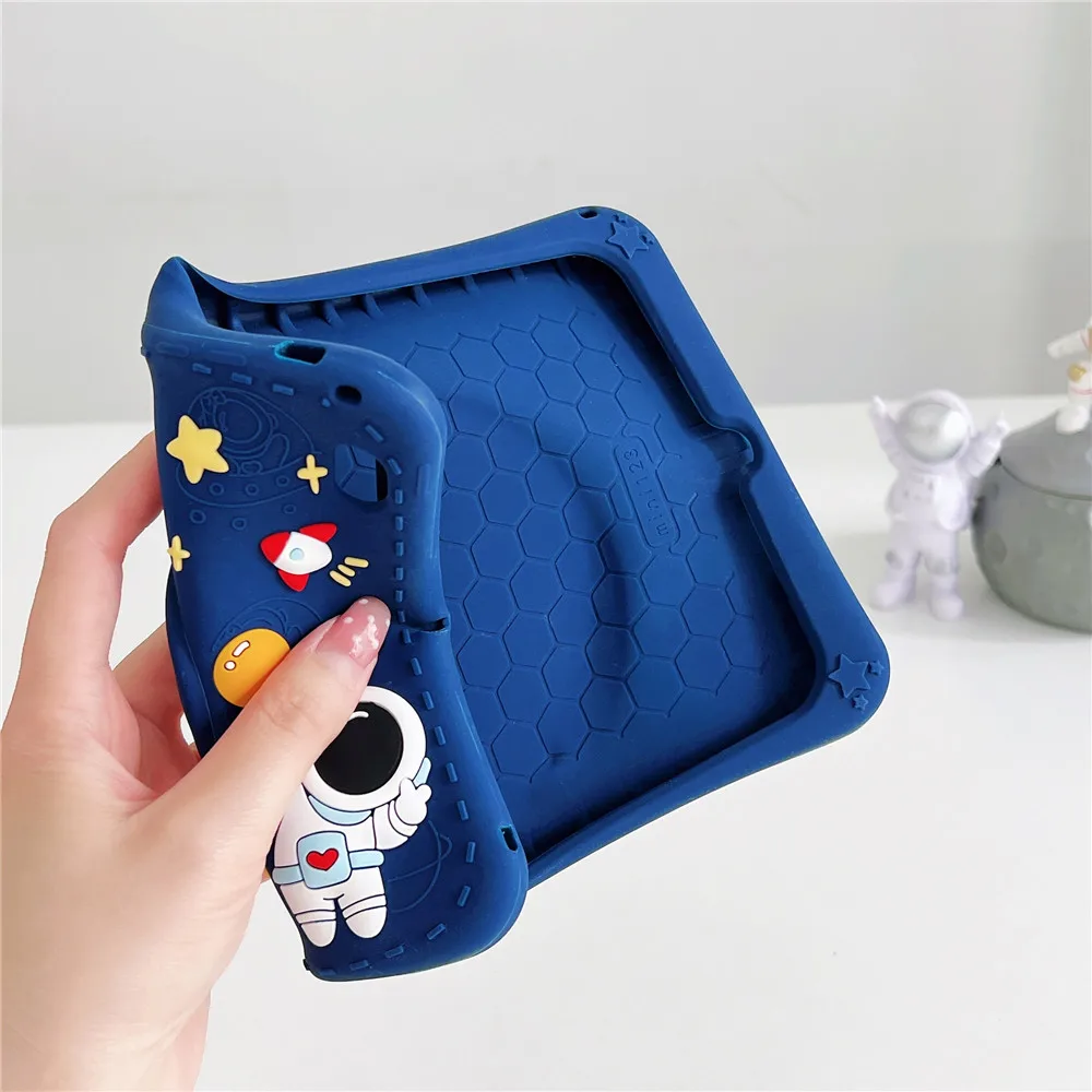 Tablet Case Capa Suporte para Samsung Galaxy Tab a9 Além Disso a8 10.5 Sm-x200 X205 a a7 s6 Lite P610 T220 360 Rotação Crianças - Imagem 2