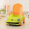 2017 Brand Candy Color Car Style Trainer Plastic Kids Toilet Travel Potty Chair 0-5 Years old Boy&Girl Potties 1