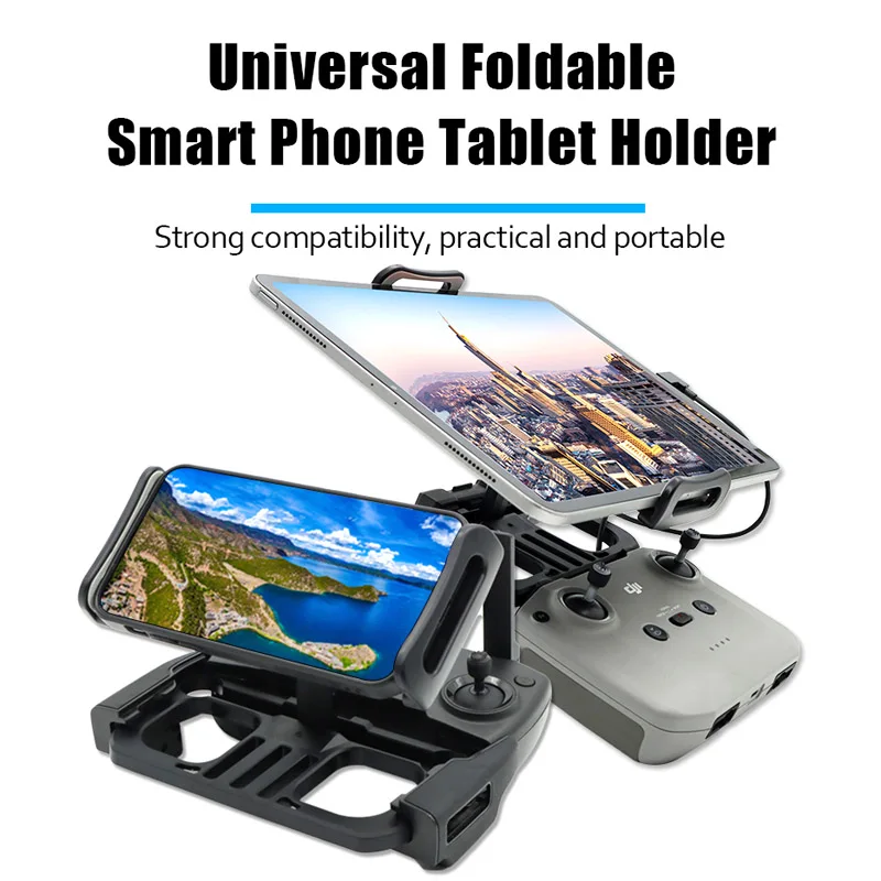 

360° Flexible Rotation Phone Tabelt Mount Bracket for DJI Mavic series, FIMI X8SE 2020, EVO II. Portable Phone Tablet Holder