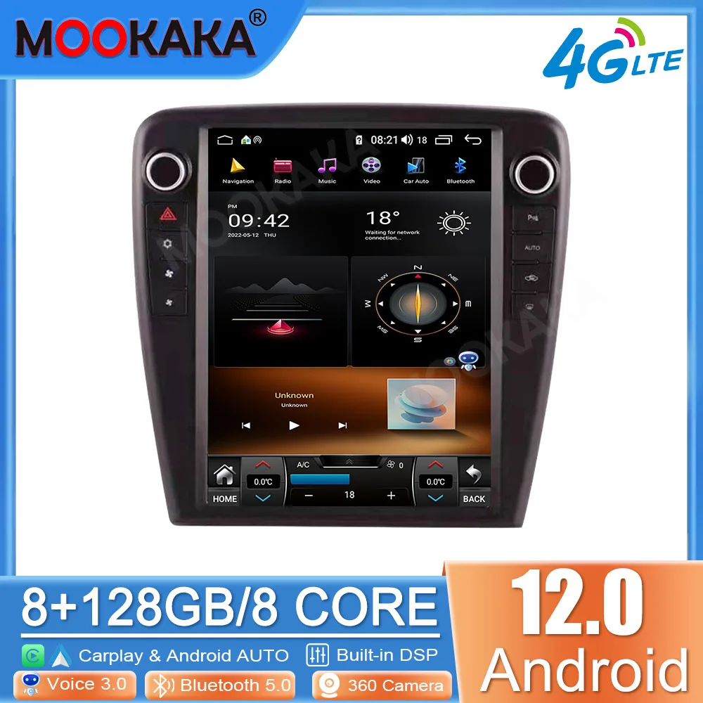 

Автомагнитола для Jaguar XJ 2010-2018 CARPLAY Android 12, автомобильный радиоприемник, Авторадио, мультимедийный плеер, GPS-навигация