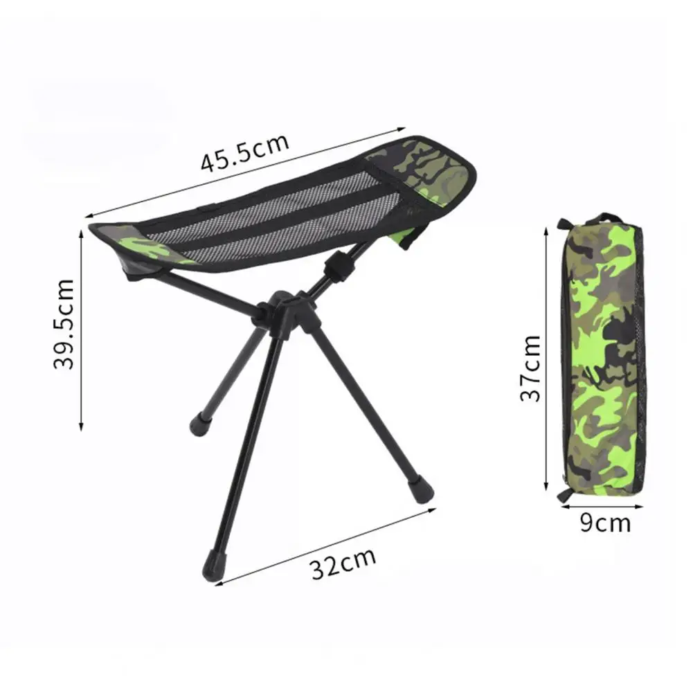 Convenient Camping Footstool Comfortable Compact Practical Chair Foot Rest Lightweight Chair Foot Rest for BBQ