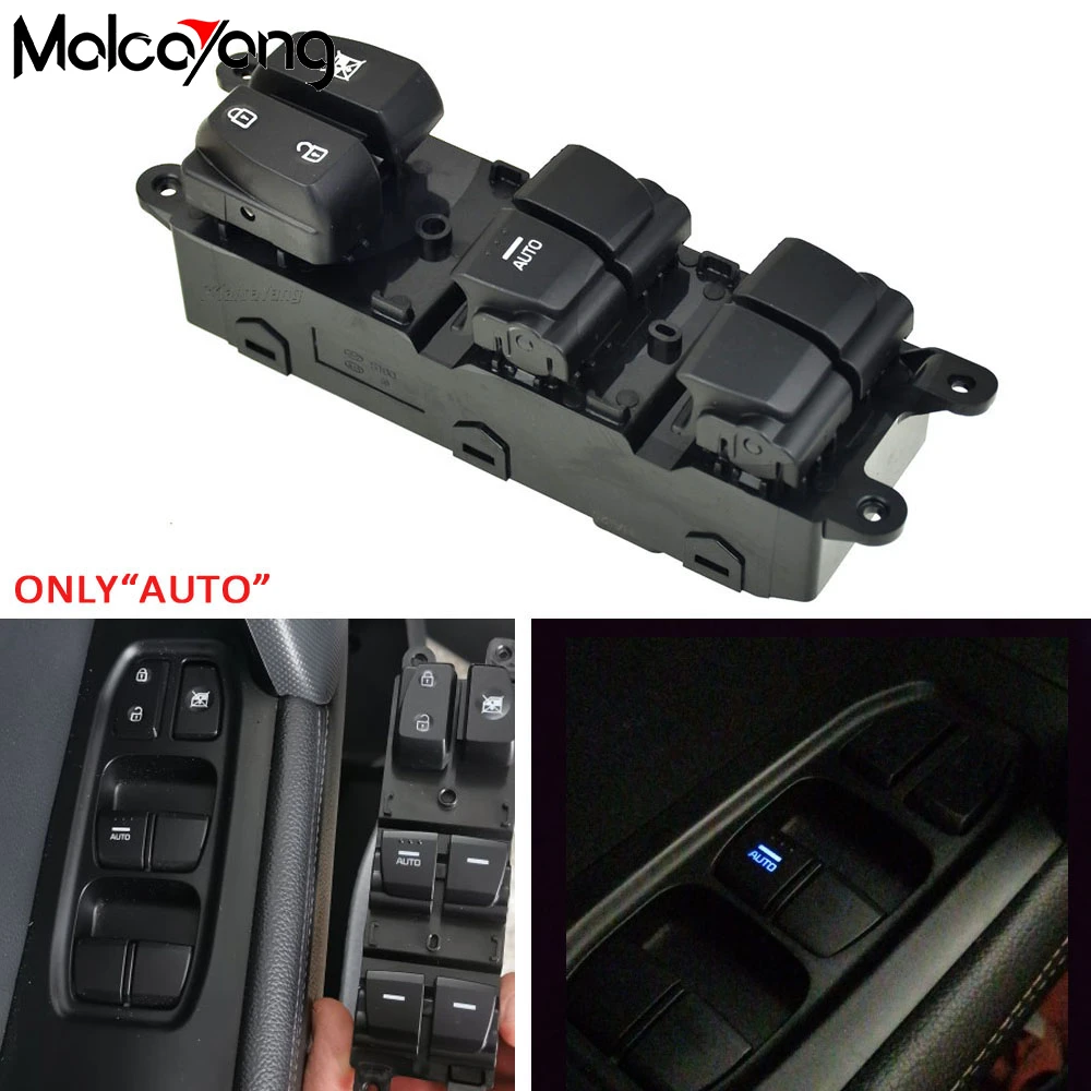 

93570-C92004X 93570C92004X Master Power Window Switch Control Lifter Button For Hyundai IX25 Creta 2014 2015 2016 2017-2019