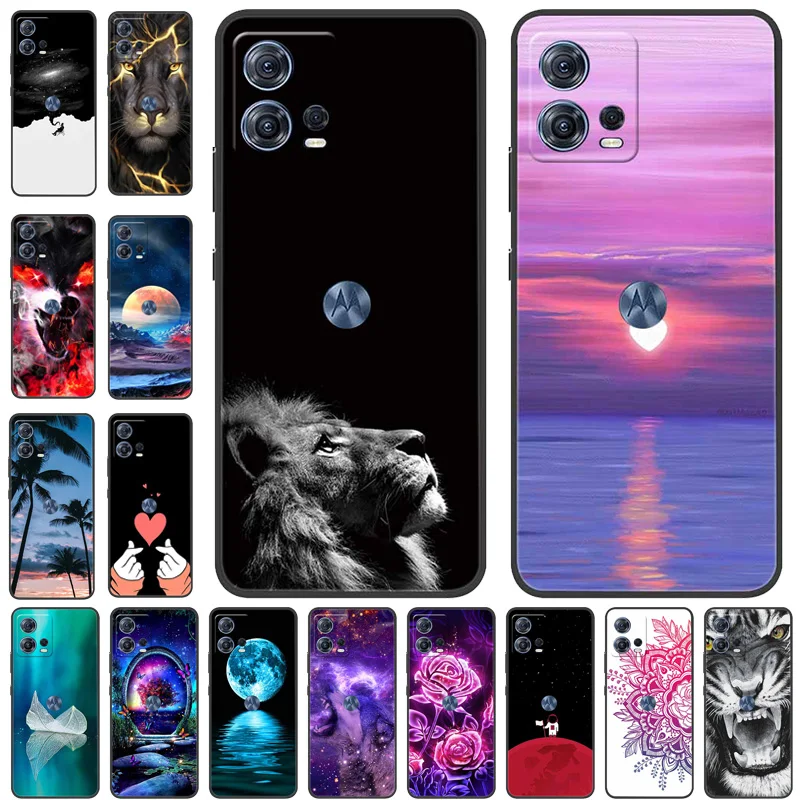 Per Moto Edge 30 Ultra 5G Custodia Tpu Paraurti Cover Posteriore Per Motorola Moto Edge30 Fusion / Edge 30 Neo 30 Ultra Protect Coque Fundas