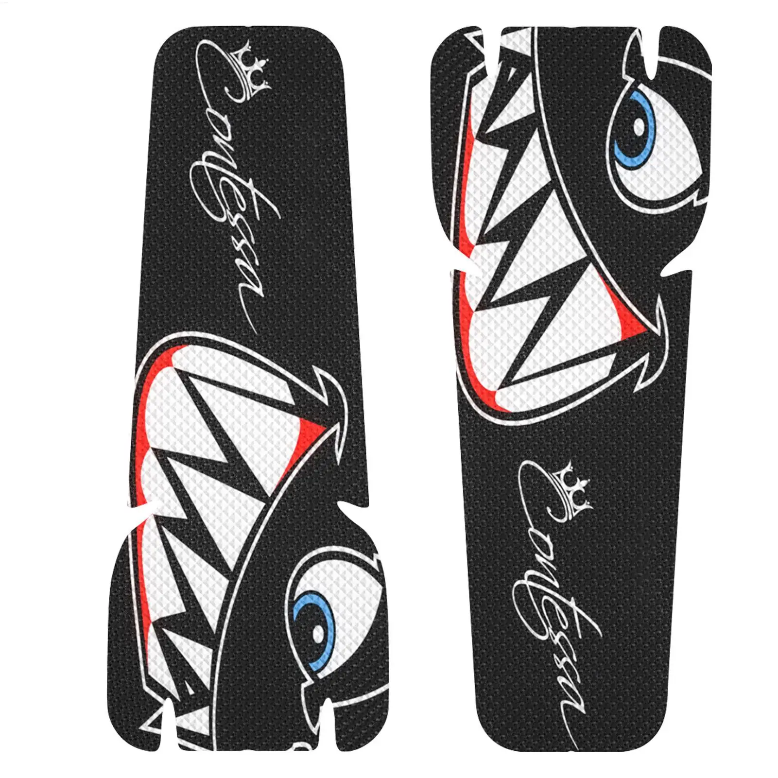 bike Handlebar Sticker 3D PVC Road Bike Handlebar Tape Scratch Resistant Shark print Mountain Bike Handlebar Protective Stickers