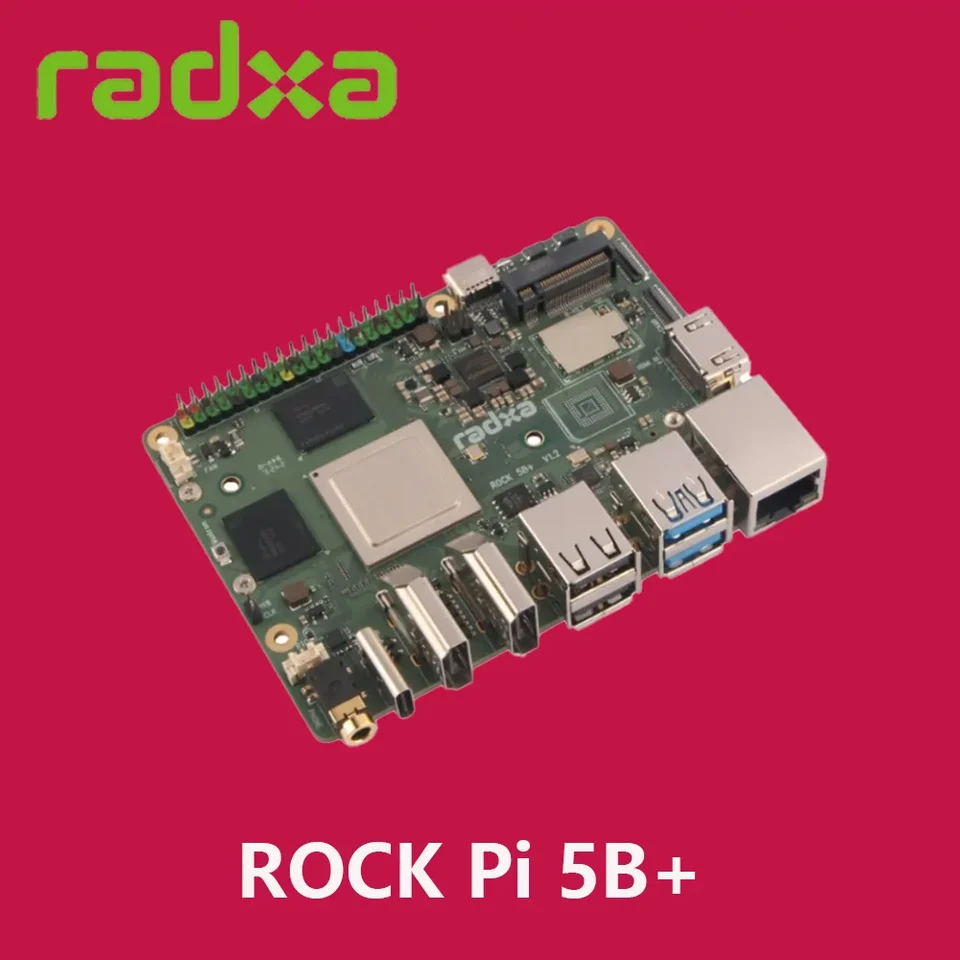 Radxa ROCK Pi 5B+ Board RK3588 8 Cores CPU With 8GB/16GB/32GB Ram
