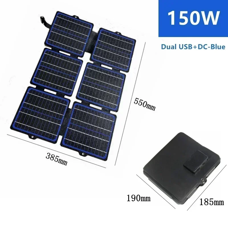 لوحة شمسية قابلة للطي USB Type-C