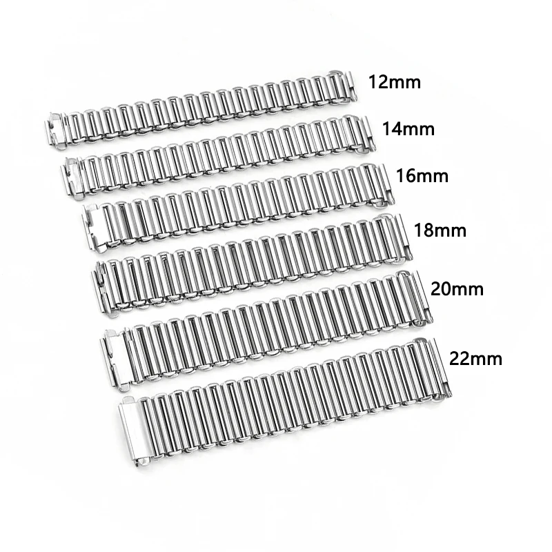 Universal Quick Release Stainless Steel Adjustable Watch Strap Bracelet