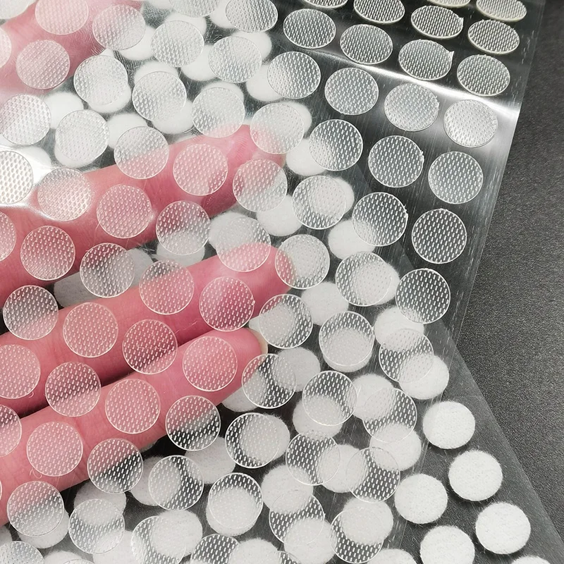 Self Adhesive Fastener Tape Dots Velcro Tape Self Adhesive Round