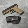 G17 Model Metal 1:3 Mini Gun Detachable DIY Alloy Keychain Pendant Ornaments Children and adult Pistol With Holster 1
