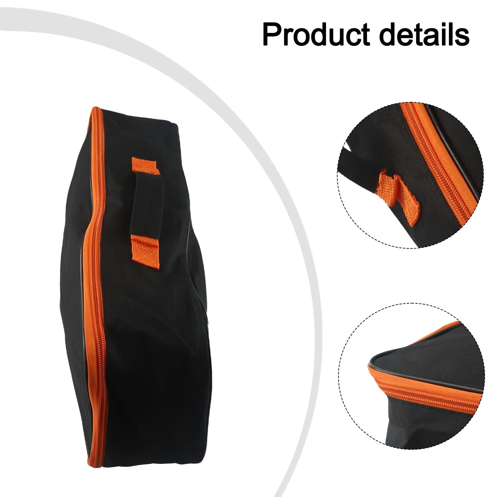 Tool Organizer Instrument Case Transport Workshop Zippered Closure Comfortable Handle High-Quality Oxford Canvas 6