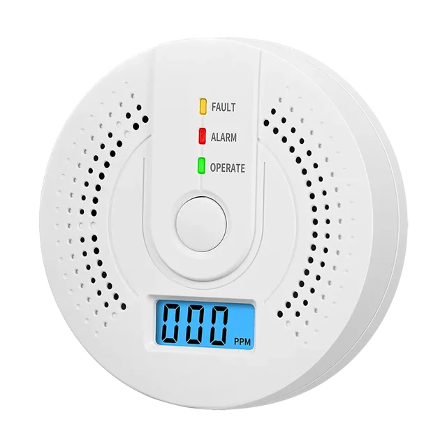 CO Alarm Sensor with LCD Display 4