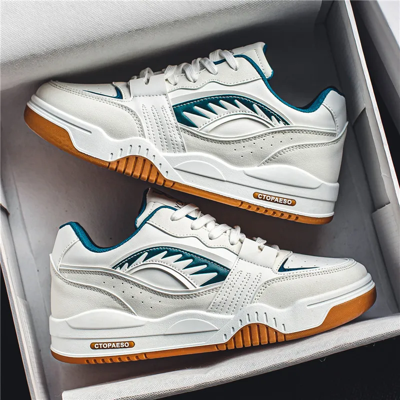 

Men's casual fashion versatile men's sports shoes 2023 summer leather outdoor walking platform designer luxury flats size39-44