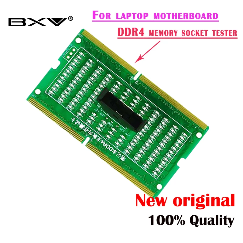 Laptop Motherboard Memory Slot DDR2 / DDR3 /DDR4 Diagnostic Analyzer Test Card SDRAM SO-DIMM Pin Out Notebook LED tester card B