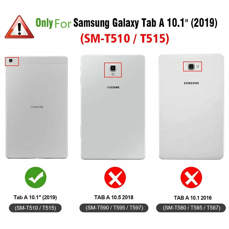 For Samsung Galaxy Tab A 10.1 Case 2019 Model(sm-t510/t515 For Samsung Galaxy Tab A 10.1 Case 2019 Model(sm-t510/t515