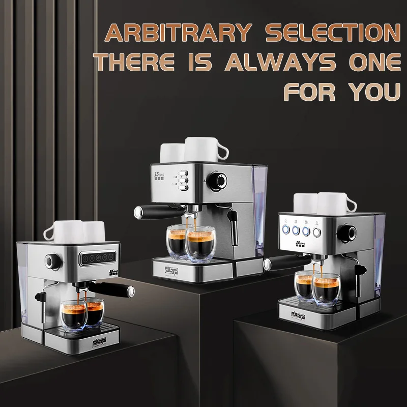 Small Home Espresso Machine Semi-automatic Steam Milk Coffee Machine Entry-level Coffee Machine Suitable for Beginners 2