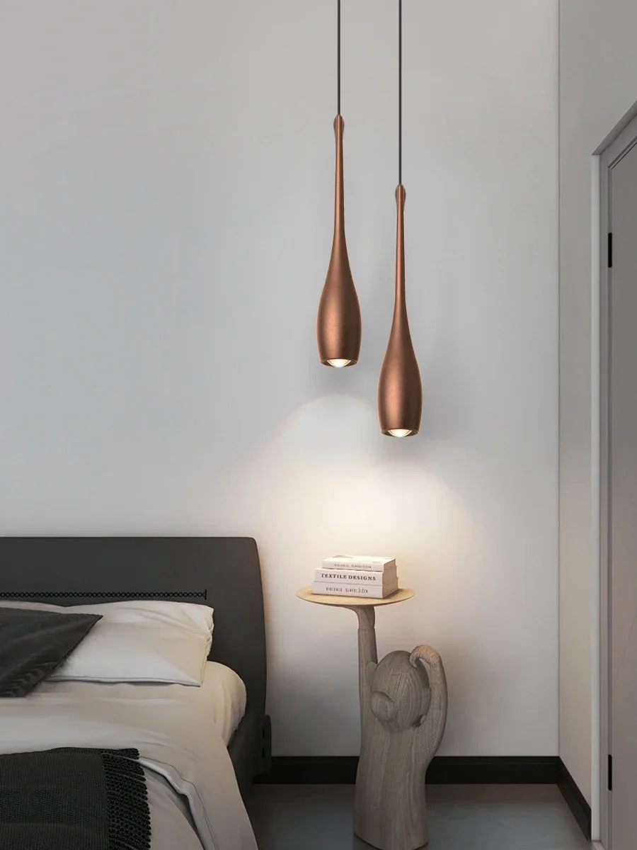 Description Picture 5 of itemModern Led Pendant Lights for Bedroom Bedside Hotel Bathroom Decoration Hanging Lamp Ceiling Chandeliers Spotlight Island Cafe
