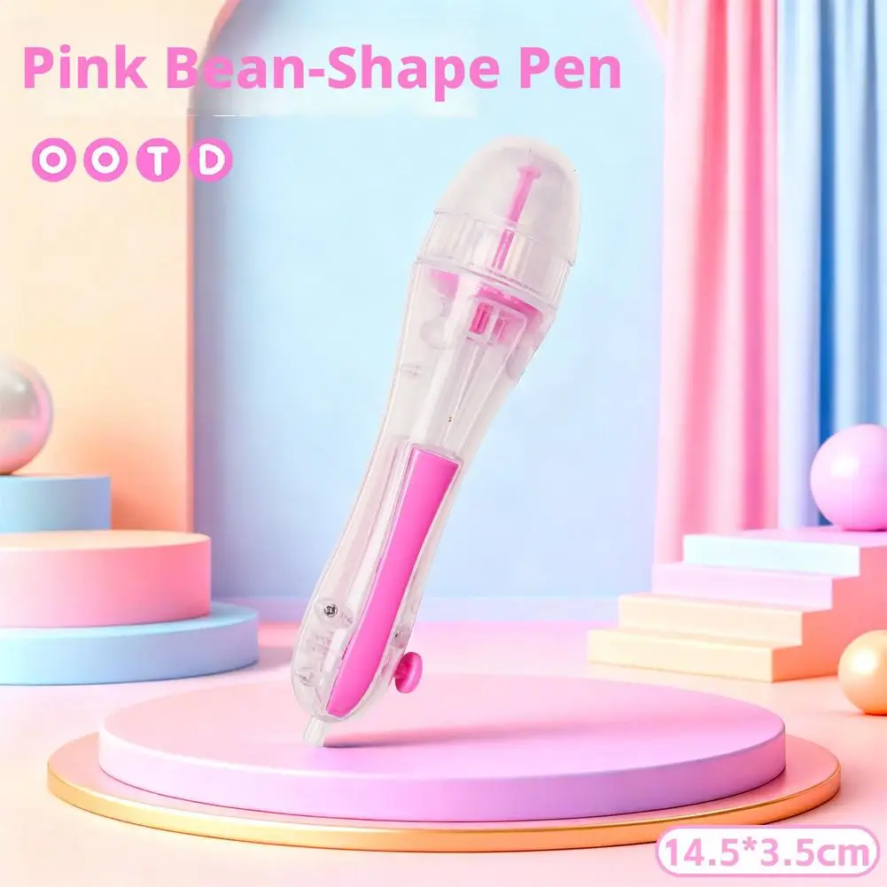 Ergonomic DIY Beaded Puzzle Pen with 3D Pixel Beads