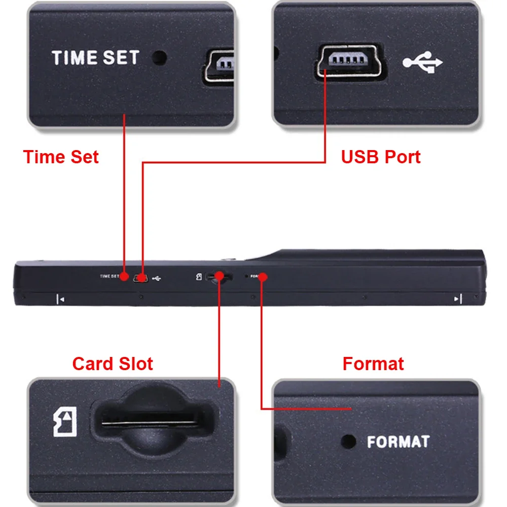 Scanner de Documentos Portátil a4 Novo Criativo e Portátil com Tela Lcd 900 Dpi Usb 2.0 - Imagem 2