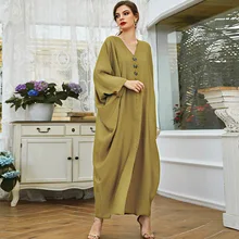 

Caftan Marocain Abaya Dubai Moroccan Kaftan Muslim Hijab Dress Abayas for Women Turkish Islam Djellaba Femme Vestidos Musulmanes