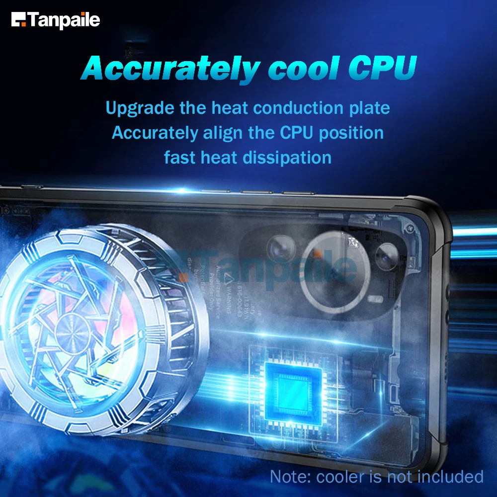 Enhanced Cooling Magnetic Phone Case with Heat Dissipation Cover