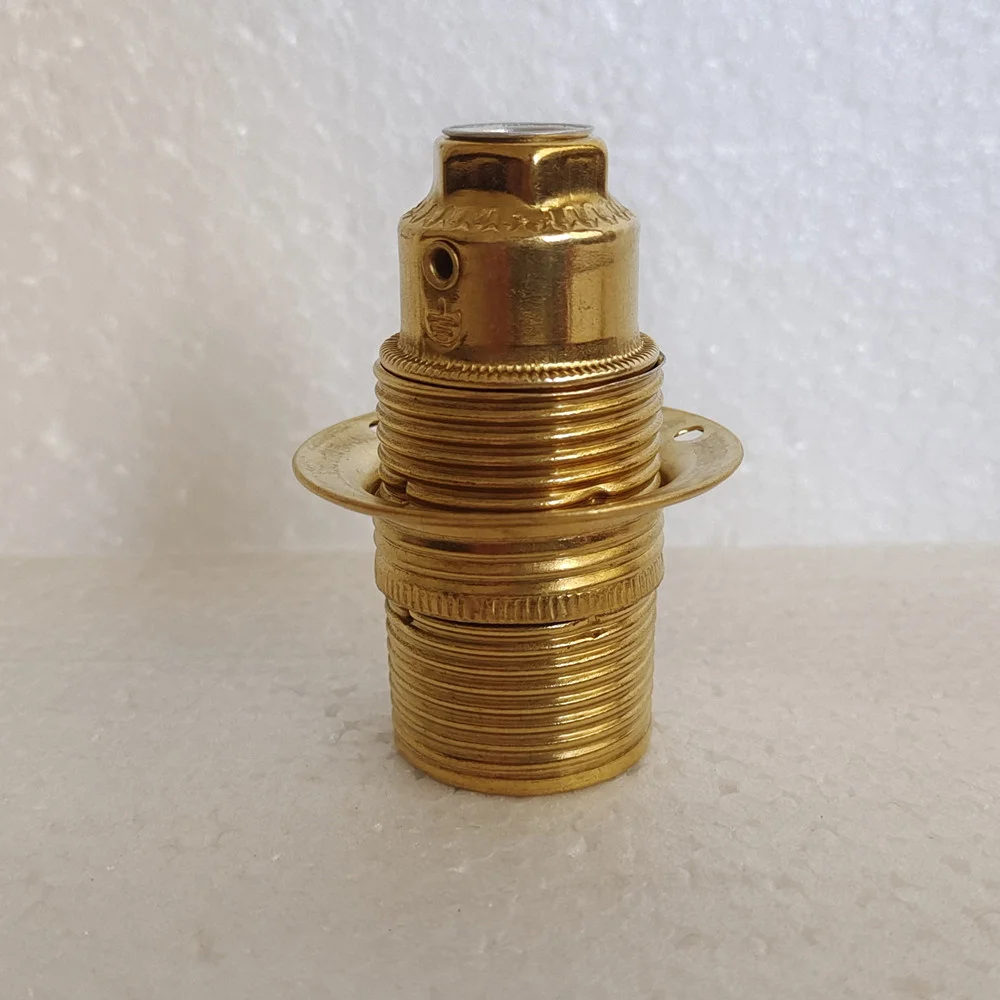 Vintage LED Lamp Hoder E14 DIY Industrial Pendant Light Bulb Base With Ring Retro Screw Socket Fitting Adapter Lampholder