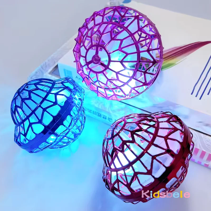 Kids Flying Ball Toy Magic Intelligent Sensor Floating Spinning UFO Shape Flying Ball Summer Indoor Outdoor Toy Birthday Gift_voghion.com