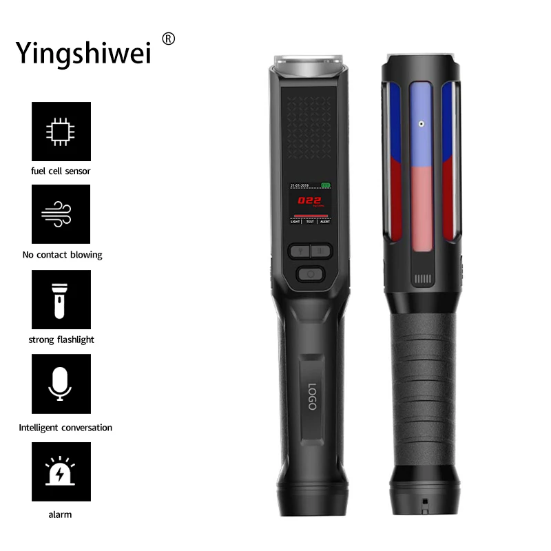 

Customized High Tech Stroboscopic Automatic Sample Analysis fuel cell type Traffic Law Enforcement Breath Alcohol Tester