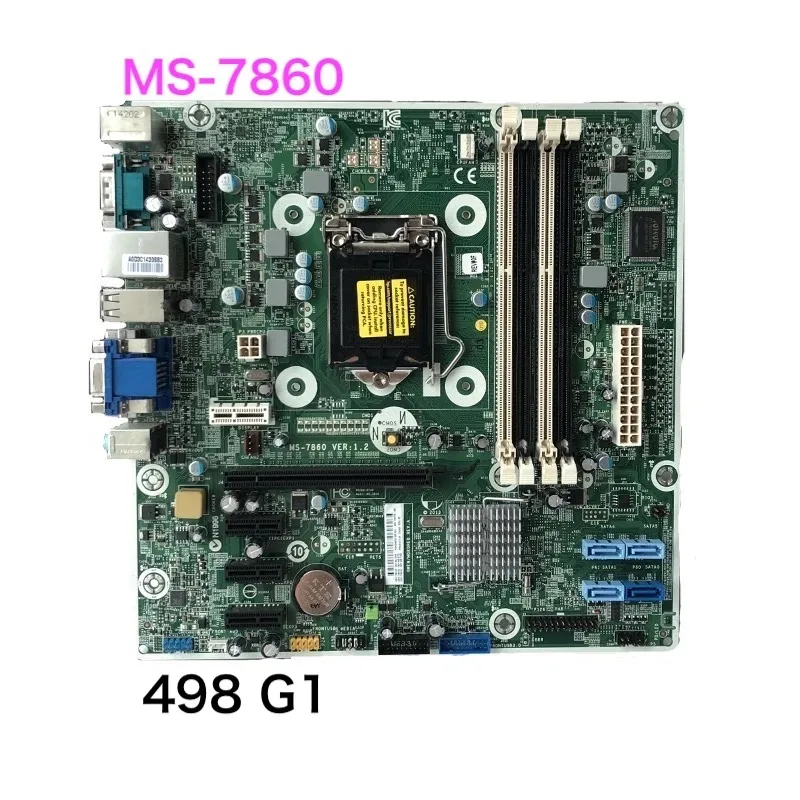 

For HP ProDesk 498 490 G1 Desktop Motherboard MS-7860 718412-001 718772-001 Mainboard 100% Tested OK Fully Work Free Shipping